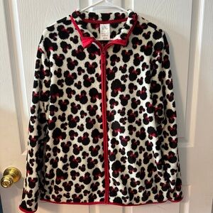 Ladies XL Disney Minnie Mouse zip up Jacket